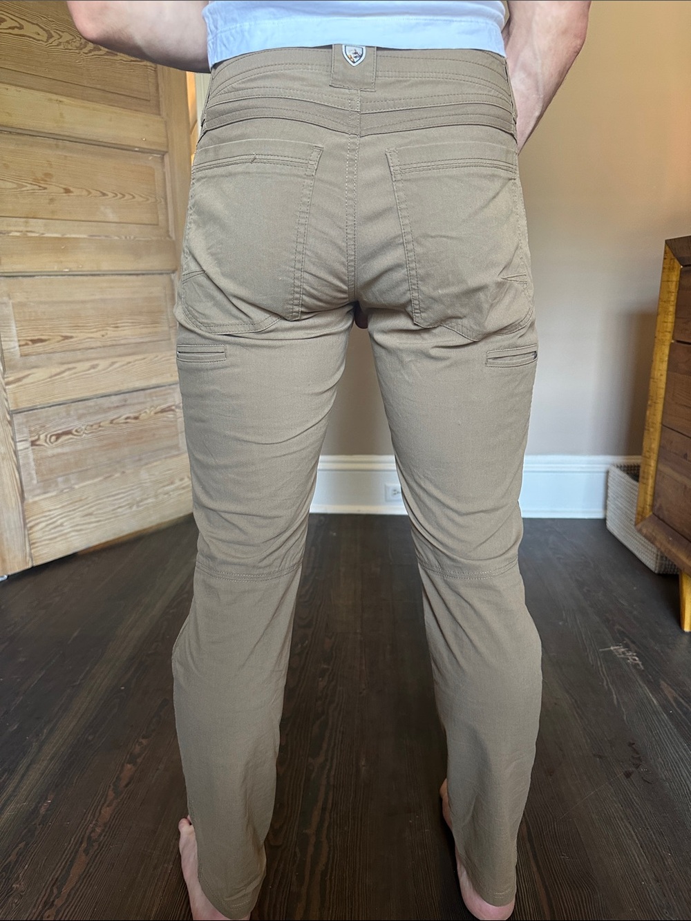 Kuhl Men's Chinos in Taupe Tan - Picture 3 of 3